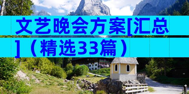 文艺晚会方案[汇总]（精选33篇）